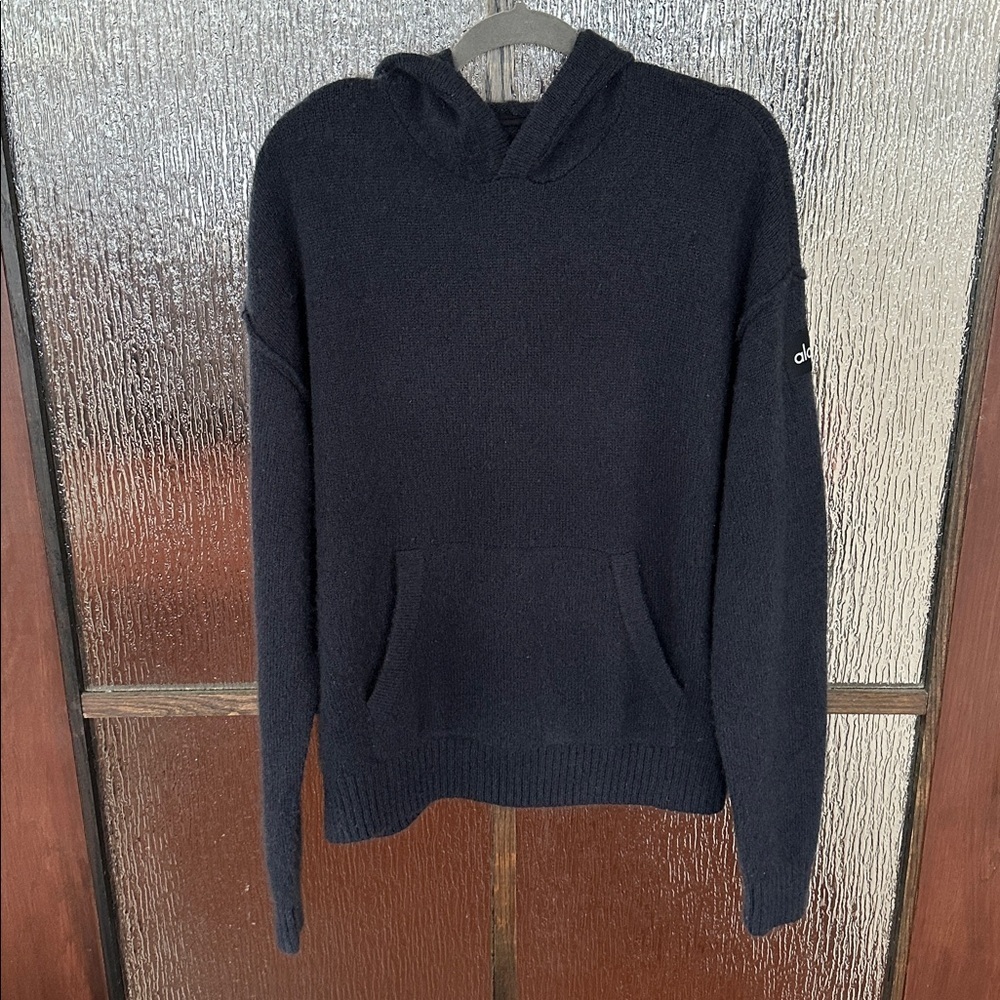 Alo Yoga Women’s Black Cashmere New Class Hoodie, Size L, NWT - Picture 10 of 13